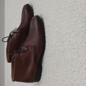 Imported Leather Chukka Boots (Made in Portugal)  10.5 US = 44 EU